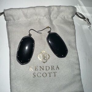 Kendra Scott Black Earrings